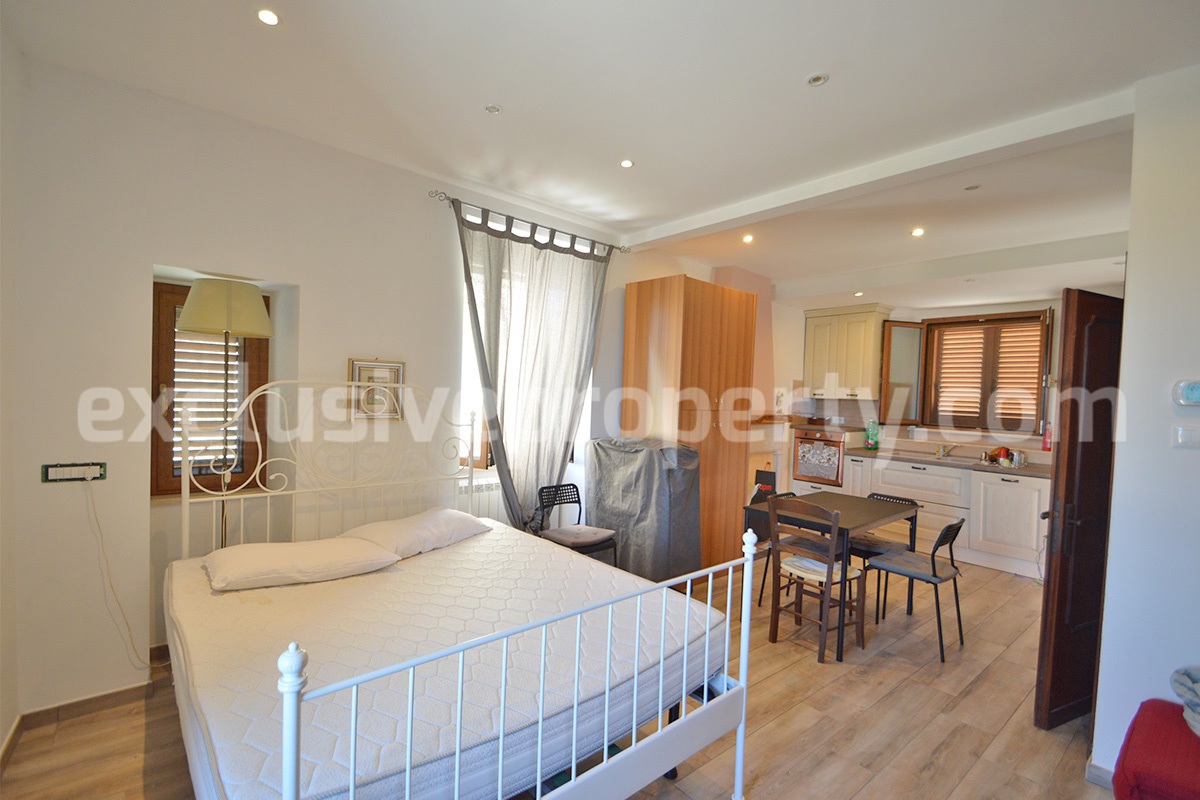 Completely renovated house with garden for sale in the Molise region