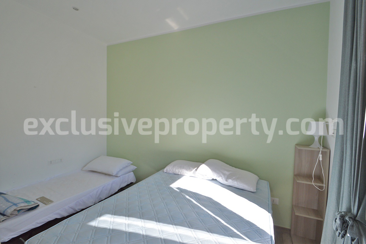 Completely renovated house with garden for sale in the Molise region