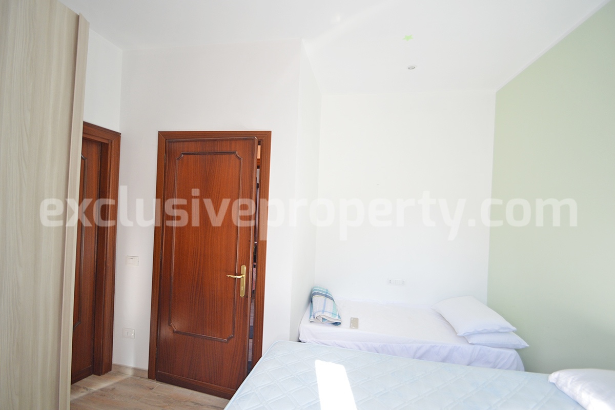 Completely renovated house with garden for sale in the Molise region
