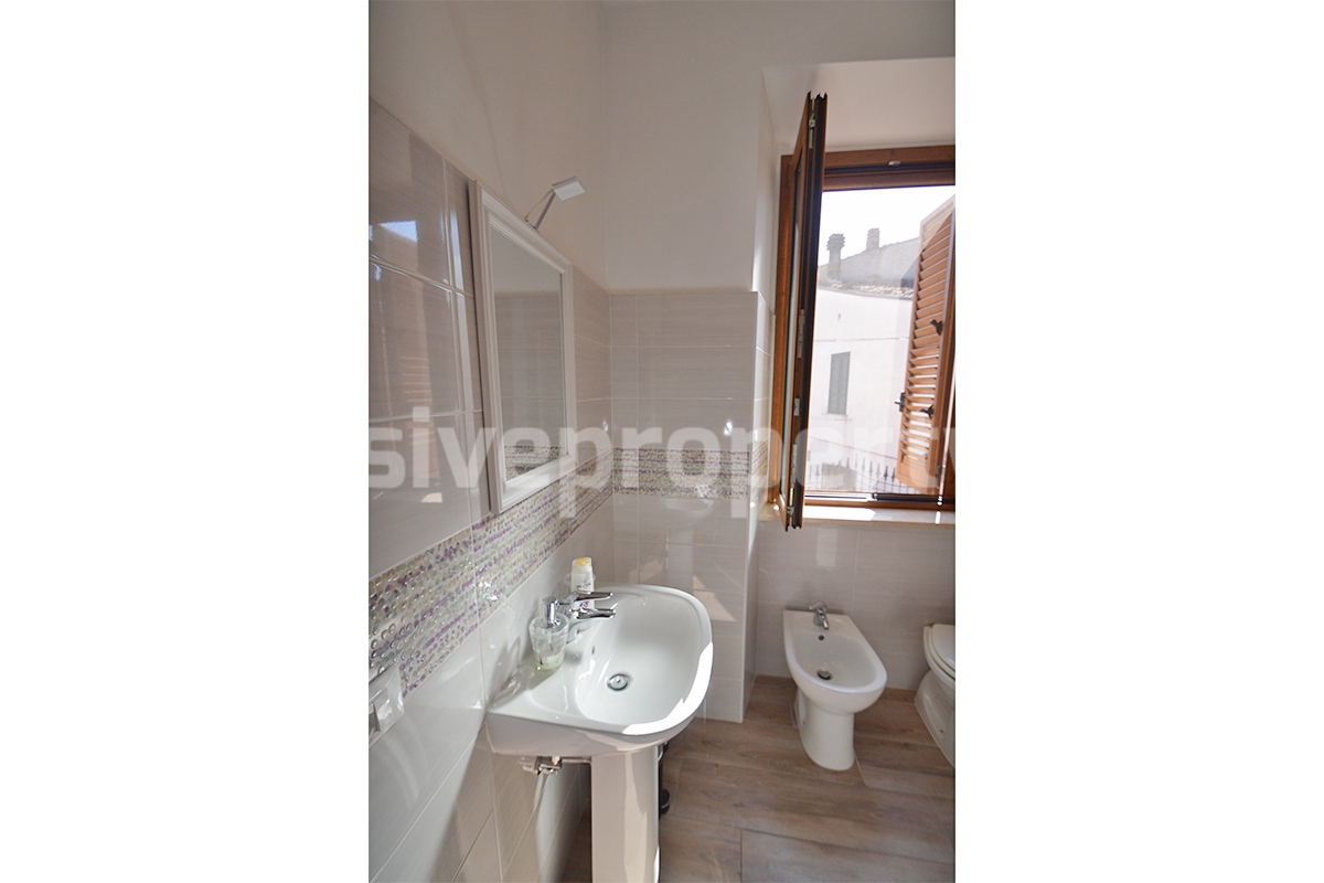 Completely renovated house with garden for sale in the Molise region
