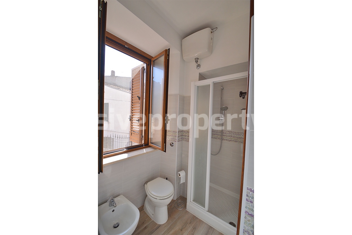 Completely renovated house with garden for sale in the Molise region