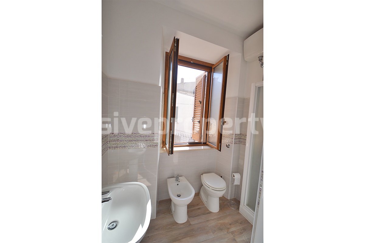Completely renovated house with garden for sale in the Molise region