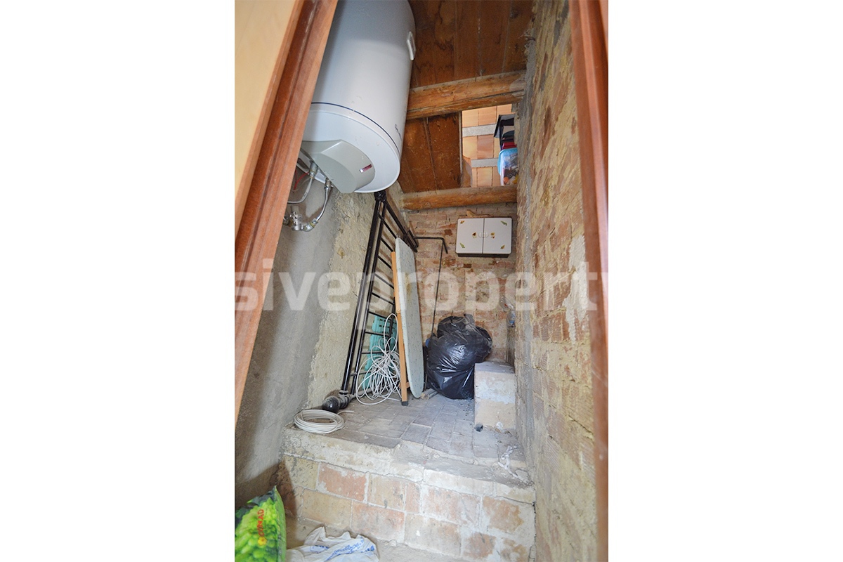 Completely renovated house with garden for sale in the Molise region