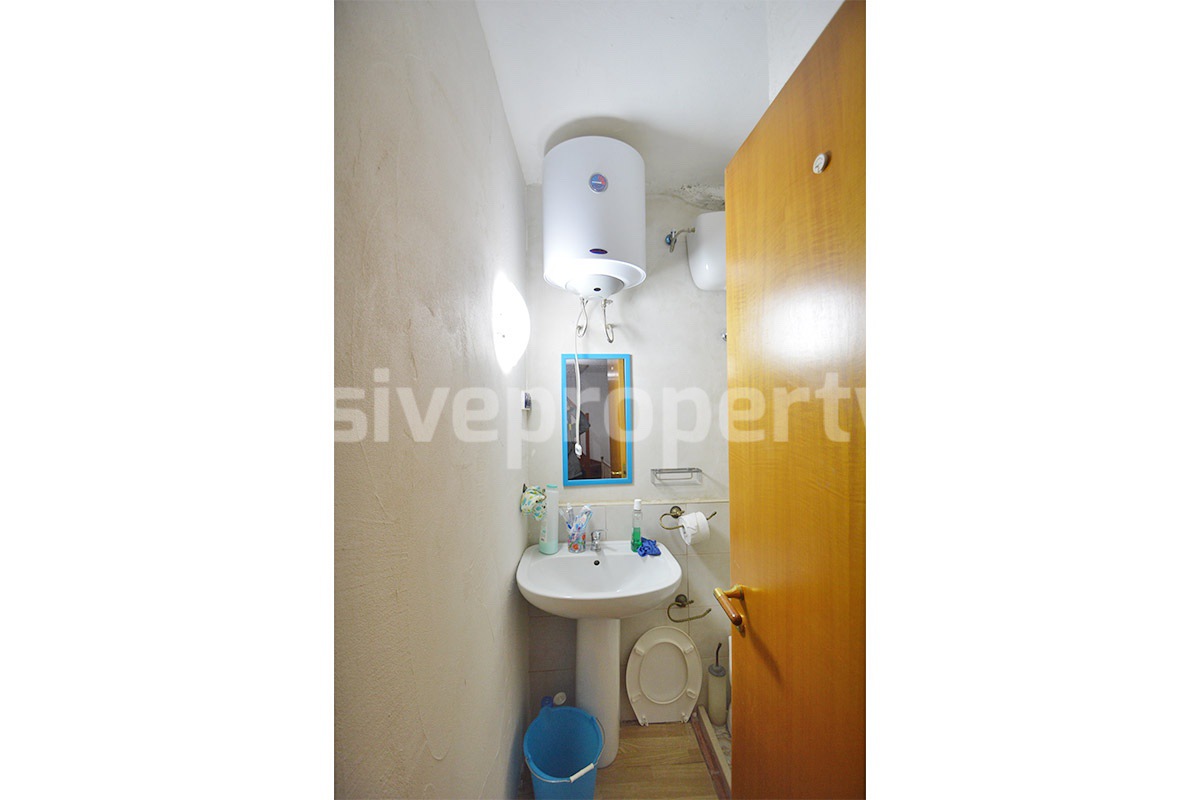 Stone house for sale in Casacalenda - Molise - Furnished with panoramic views and wooden roof