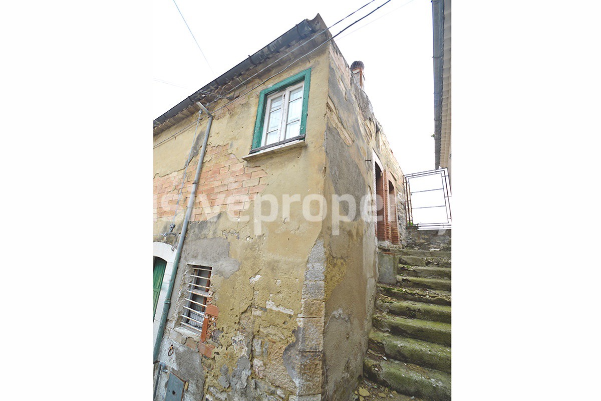 Ancient stone and brick property in the medieval village for sale in Italy 3