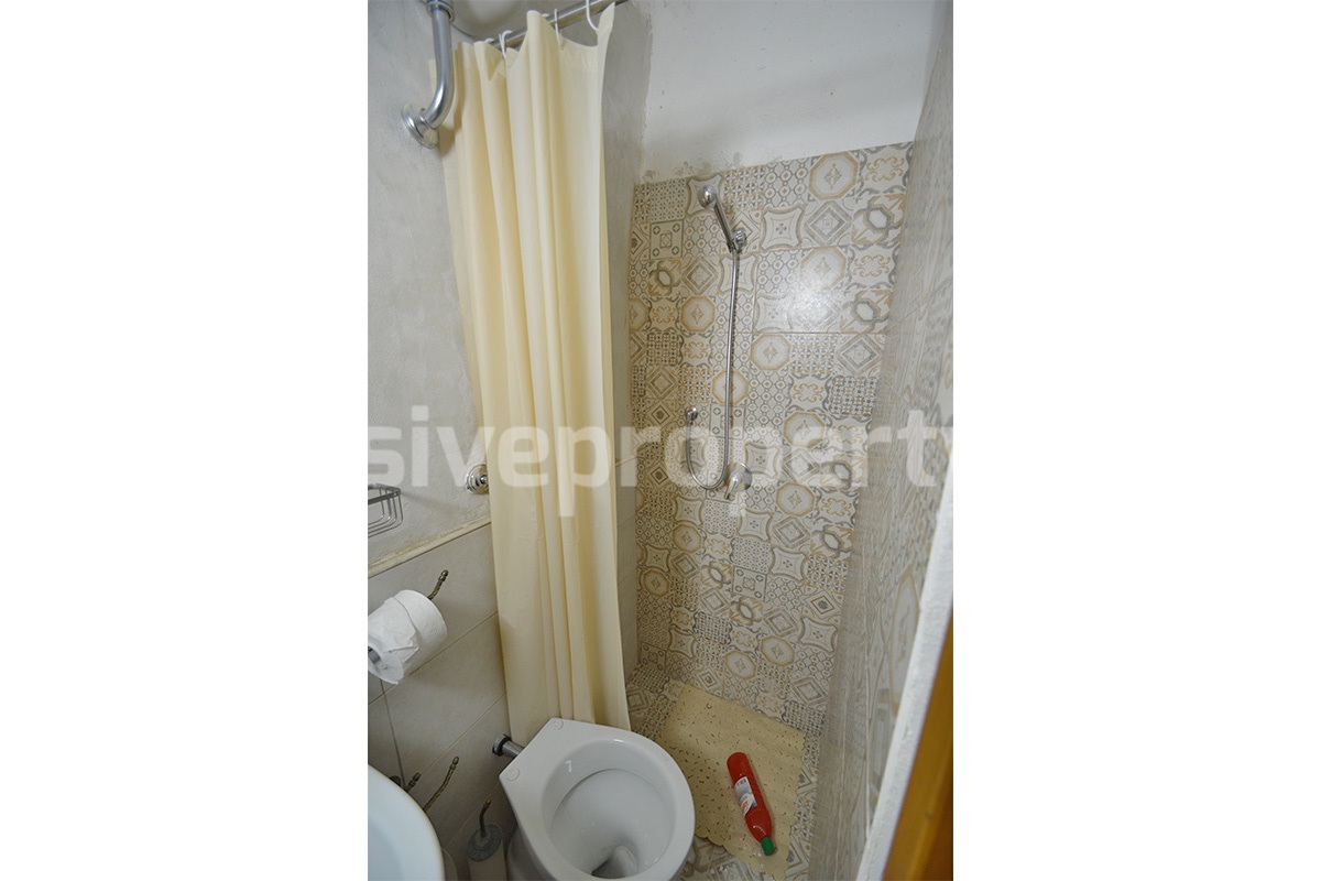 Stone house for sale in Casacalenda - Molise - Furnished with panoramic views and wooden roof