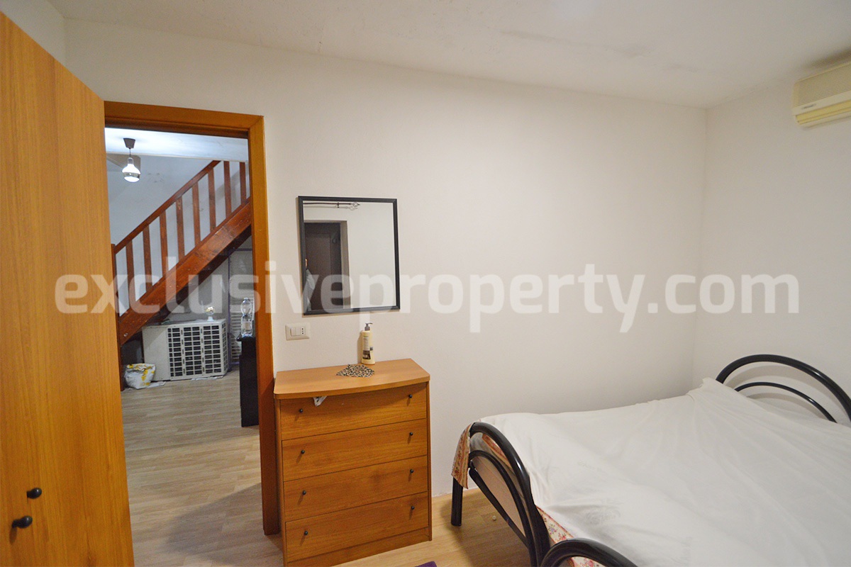 Stone house for sale in Casacalenda - Molise - Furnished with panoramic views and wooden roof