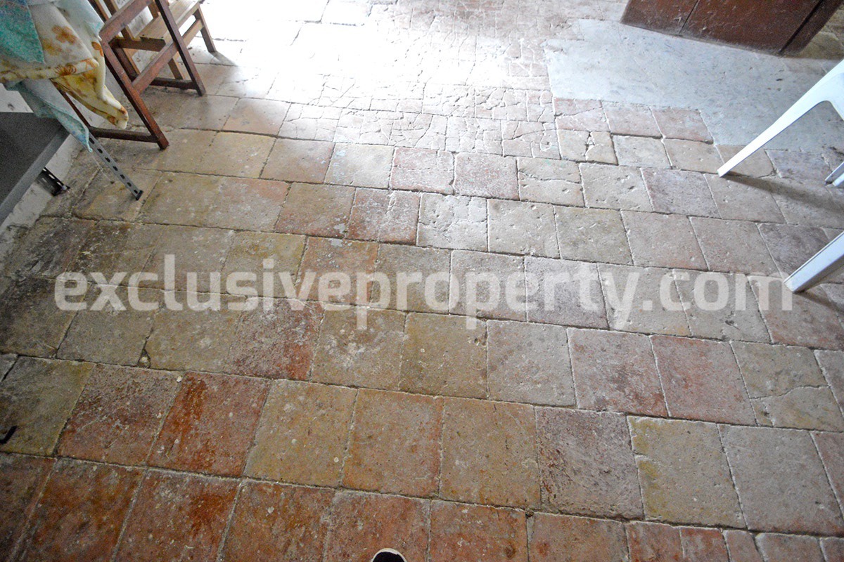 Ancient stone and brick property in the medieval village for sale in Italy 7