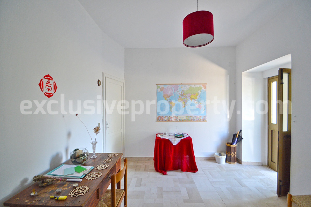 House for sale in Roccascalegna in Abruzzo - The House of Chakras with panoramic views