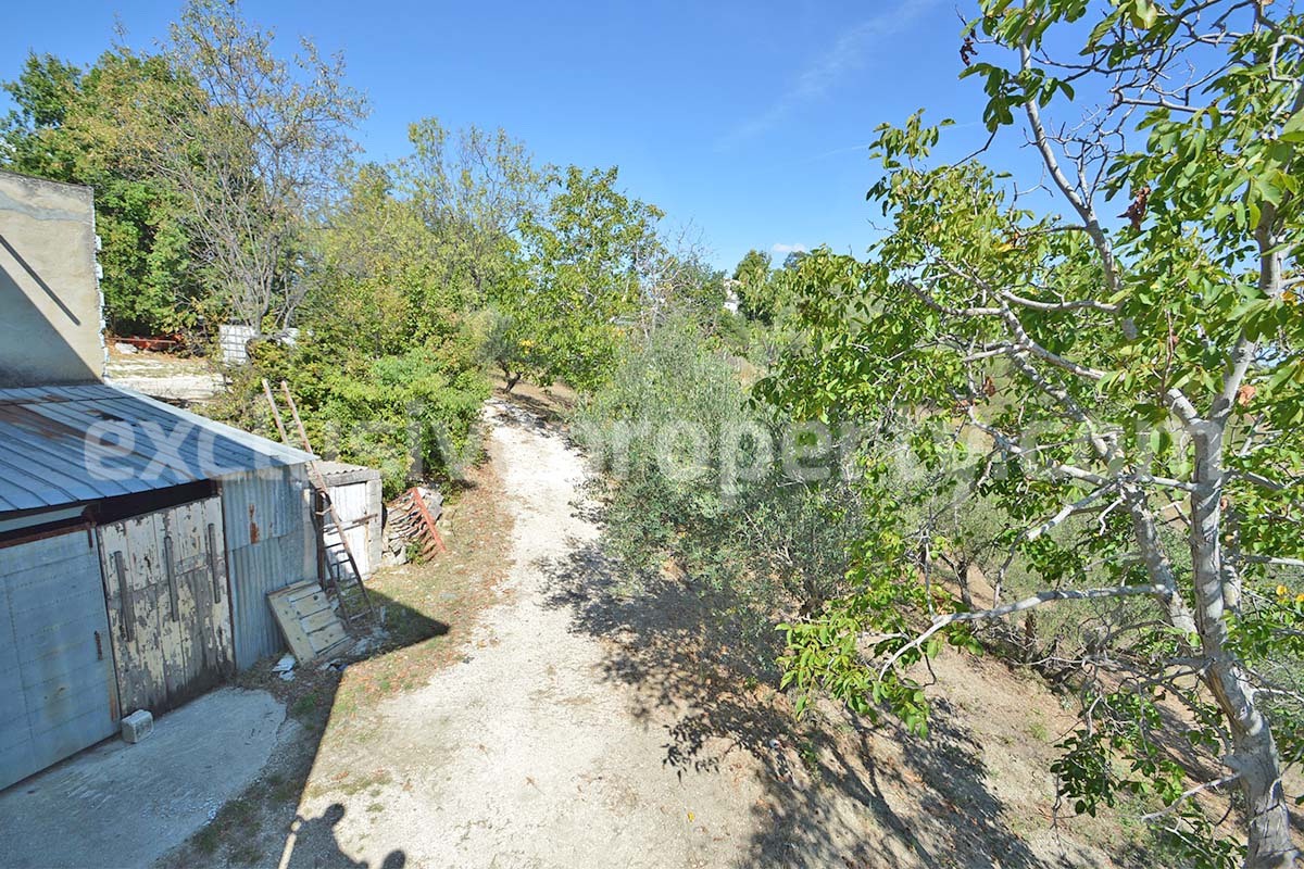 House for sale in Roccascalegna in Abruzzo - The House of Chakras with panoramic views
