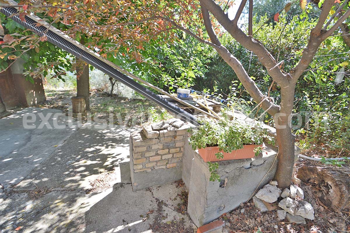 House for sale in Roccascalegna in Abruzzo - The House of Chakras with panoramic views