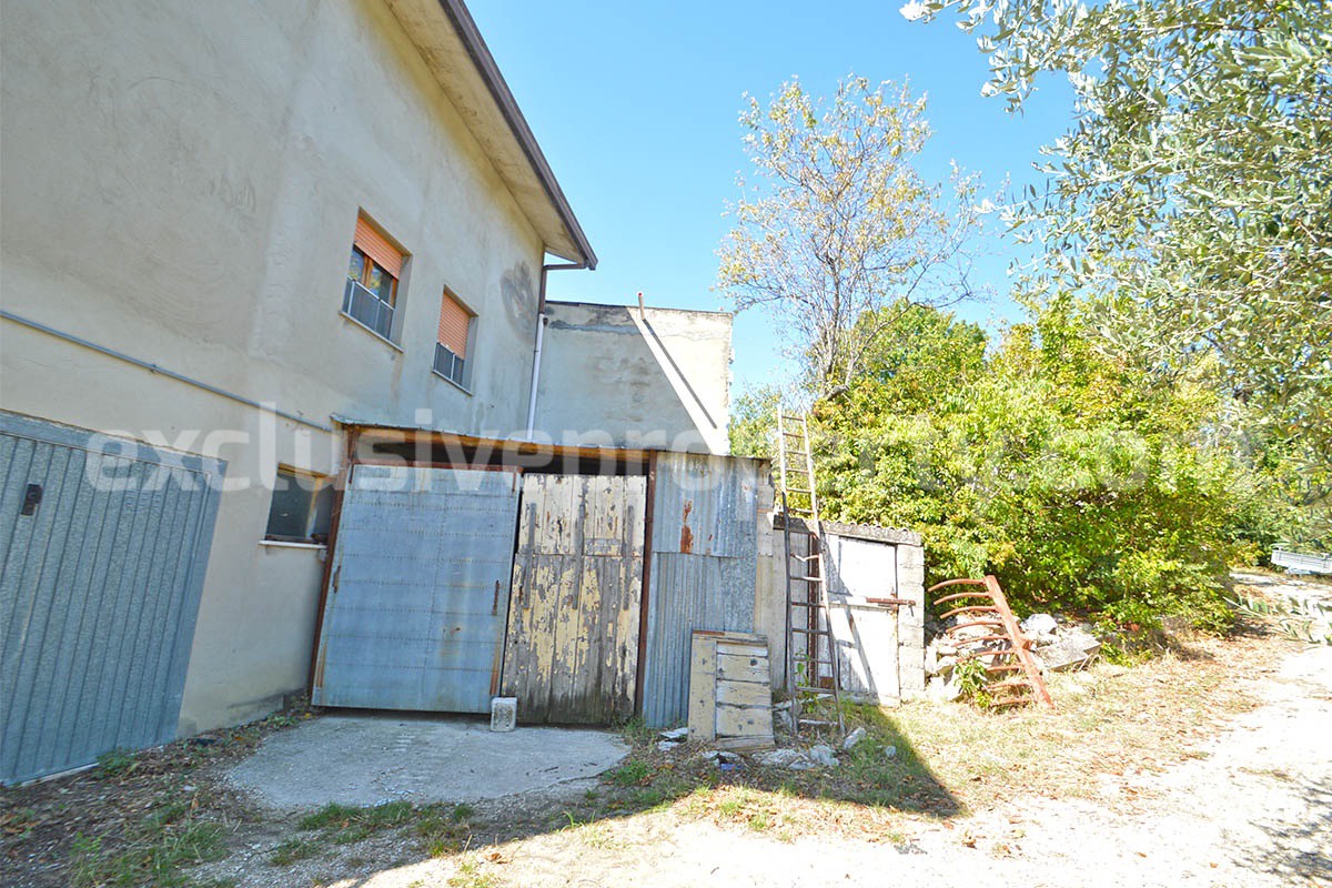 House for sale in Roccascalegna in Abruzzo - The House of Chakras with panoramic views
