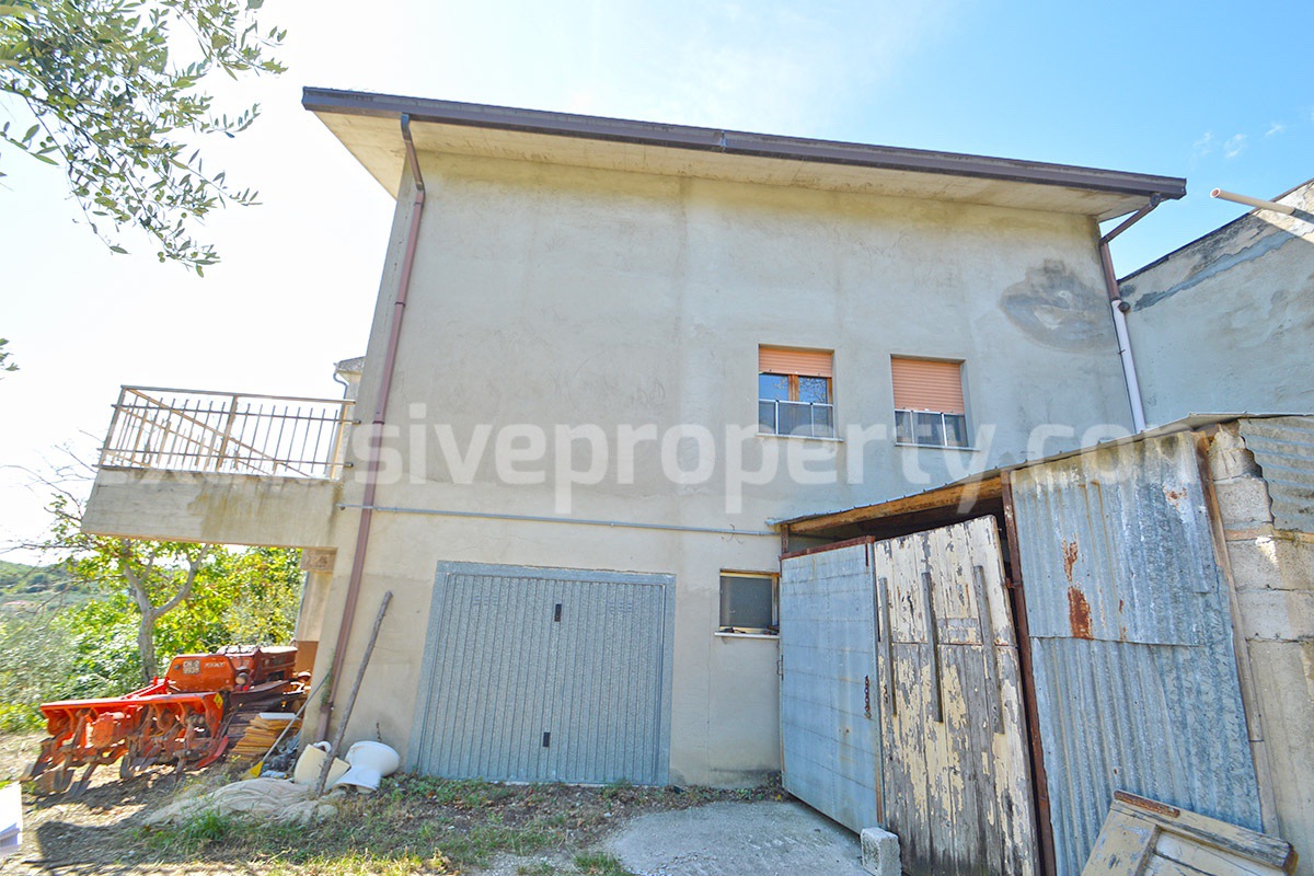 House for sale in Roccascalegna in Abruzzo - The House of Chakras with panoramic views