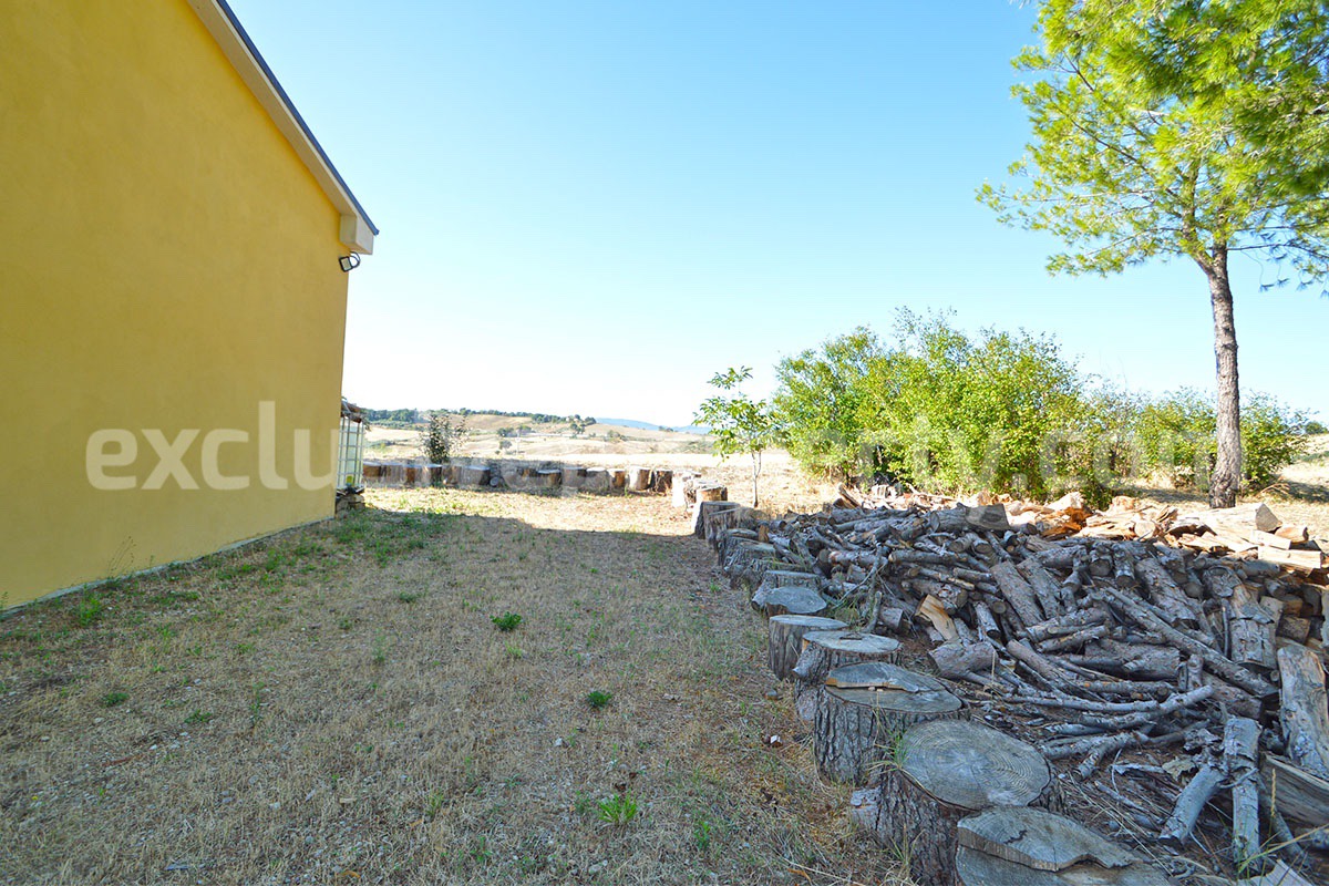 Country house for sale in Italy in Molise with sea view and land