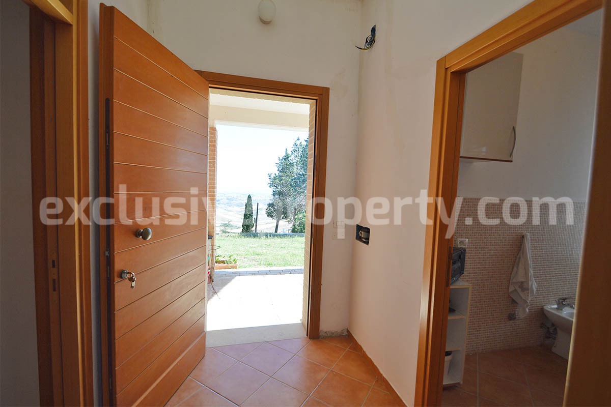 Country house for sale in Italy in Molise with sea view and land