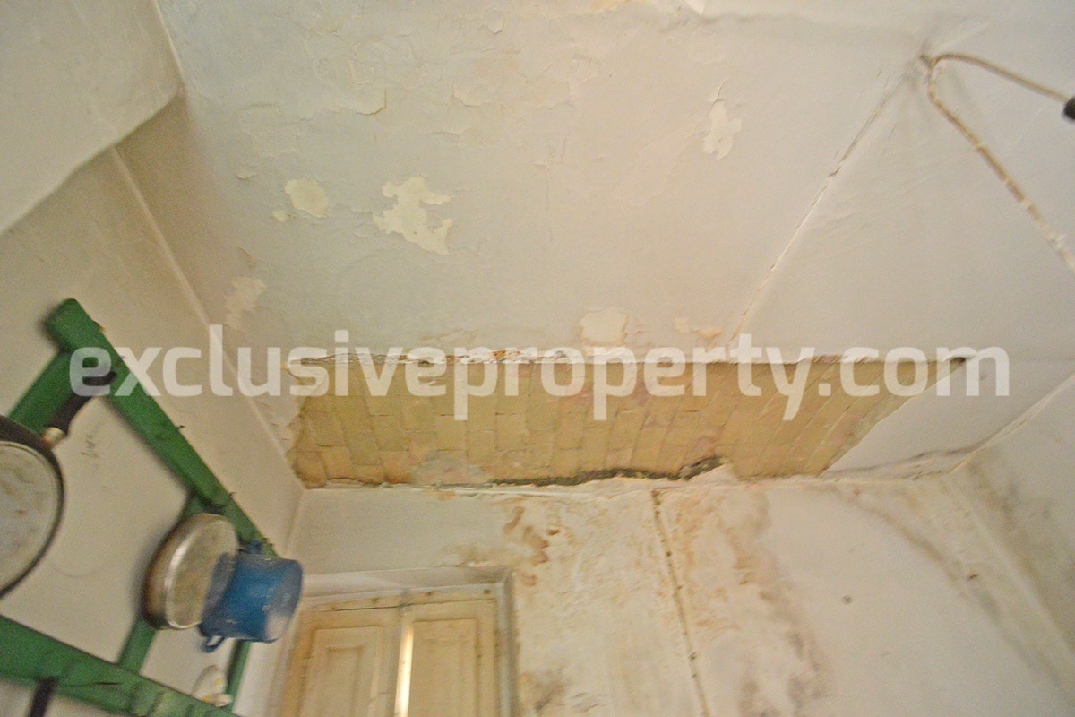 Ancient stone and brick property in the medieval village for sale in Italy 20