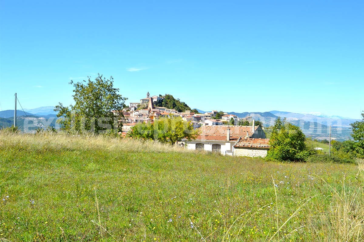 Wooden Country House for Sale in Italy - Furnished Villa with Land and Panoramic Views