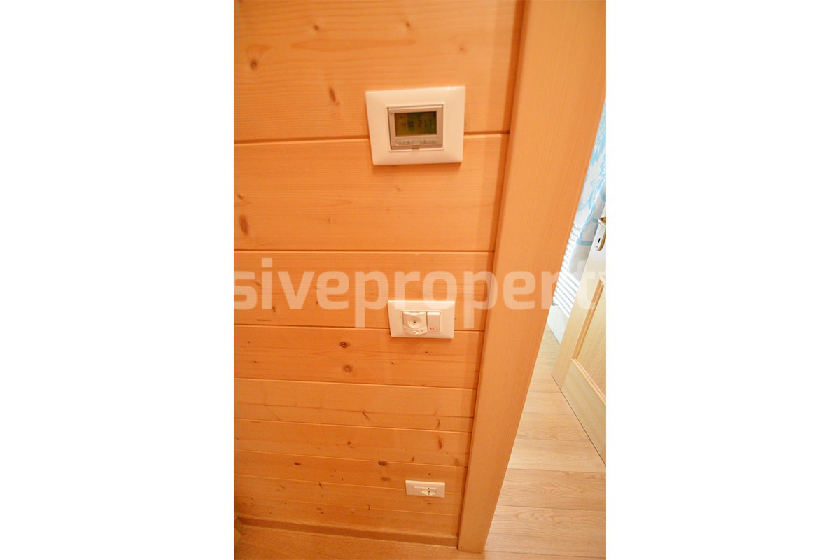 Wooden Country House for Sale in Italy - Furnished Villa with Land and Panoramic Views