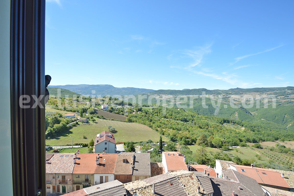 Historic Palace for Sale in Italy - Bagnoli del Trigno - Molise - Enormous Panoramic Terrace and Unique Rock Garden