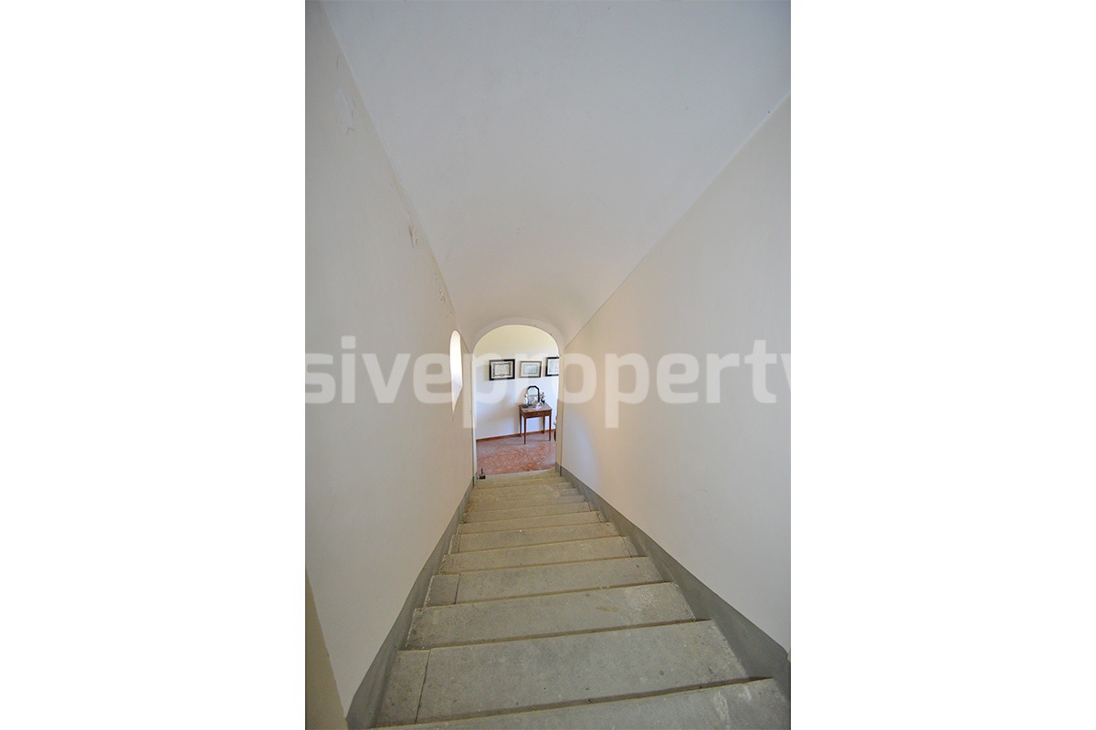 Historic Palace for Sale in Italy - Bagnoli del Trigno - Molise - Enormous Panoramic Terrace and Unique Rock Garden