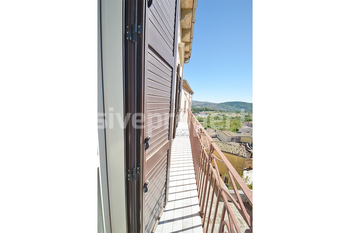 Historic Palace for Sale in Italy - Bagnoli del Trigno - Molise - Enormous Panoramic Terrace and Unique Rock Garden