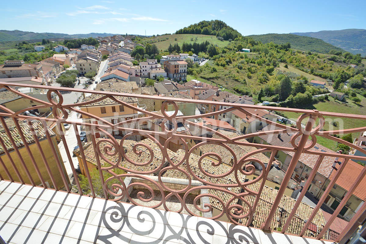Historic Palace for Sale in Italy - Bagnoli del Trigno - Molise - Enormous Panoramic Terrace and Unique Rock Garden