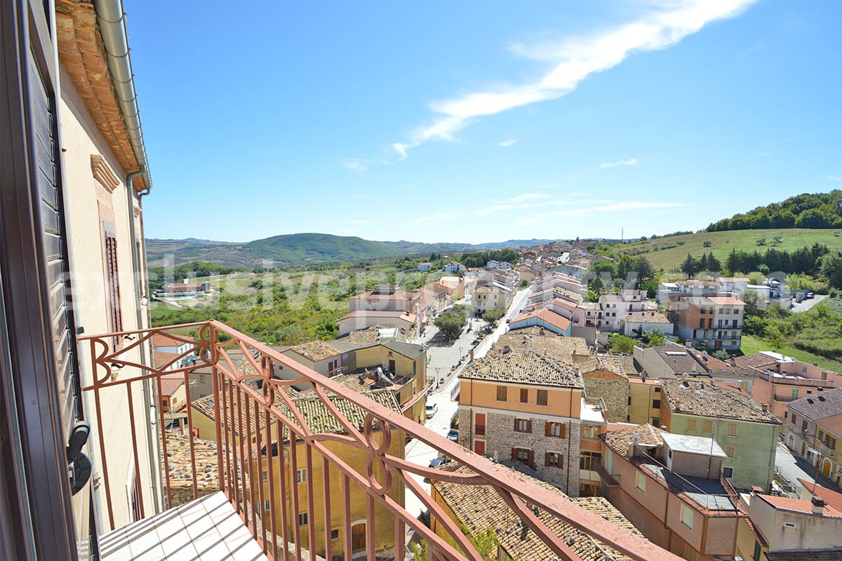 Historic Palace for Sale in Italy - Bagnoli del Trigno - Molise - Enormous Panoramic Terrace and Unique Rock Garden