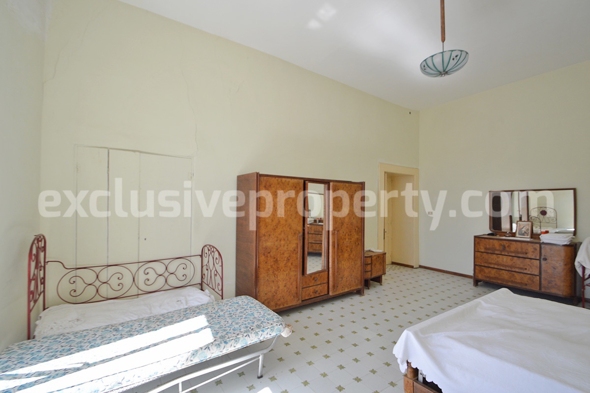Historic Palace for Sale in Italy - Bagnoli del Trigno - Molise - Enormous Panoramic Terrace and Unique Rock Garden