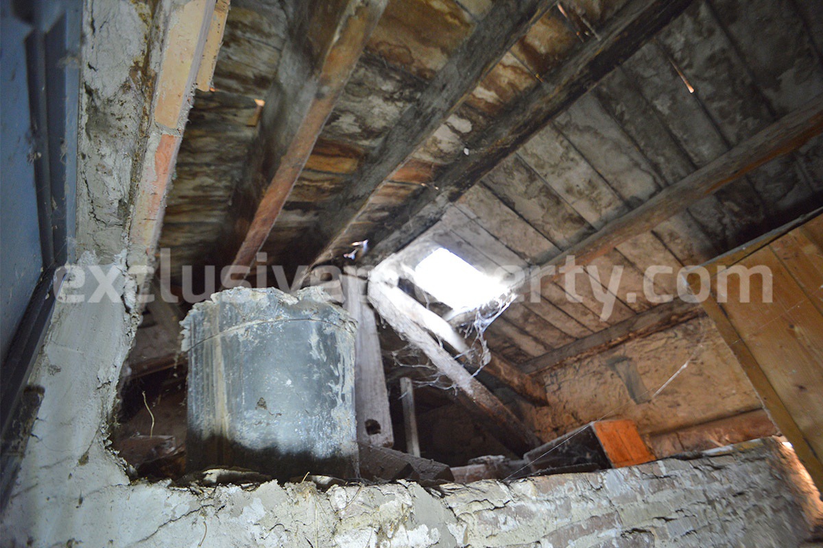 Historic Palace for Sale in Italy - Bagnoli del Trigno - Molise - Enormous Panoramic Terrace and Unique Rock Garden