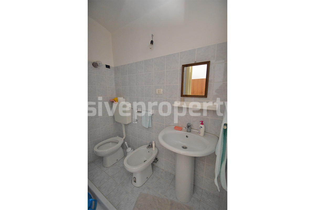 Stone Townhouse for Sale in Tufillo - Abruzzo - Balcony Garden and Courtyard