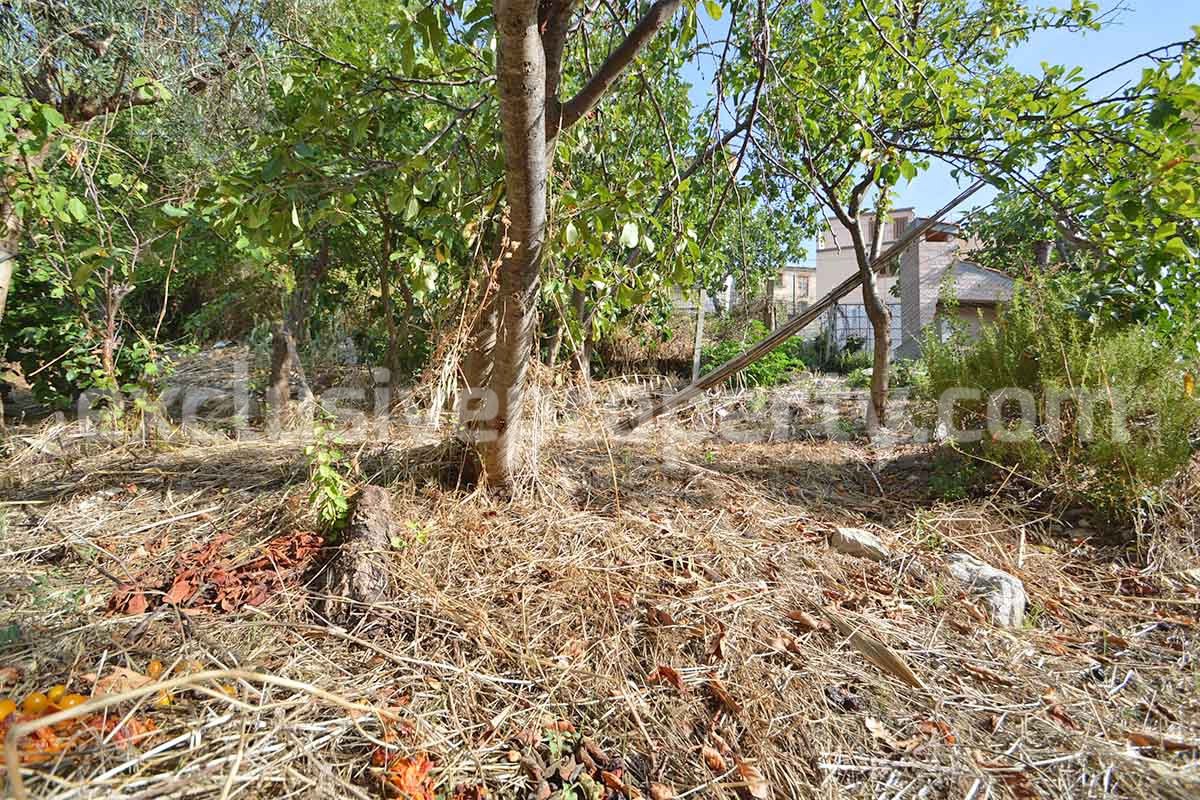 Stone Townhouse for Sale in Tufillo - Abruzzo - Balcony Garden and Courtyard