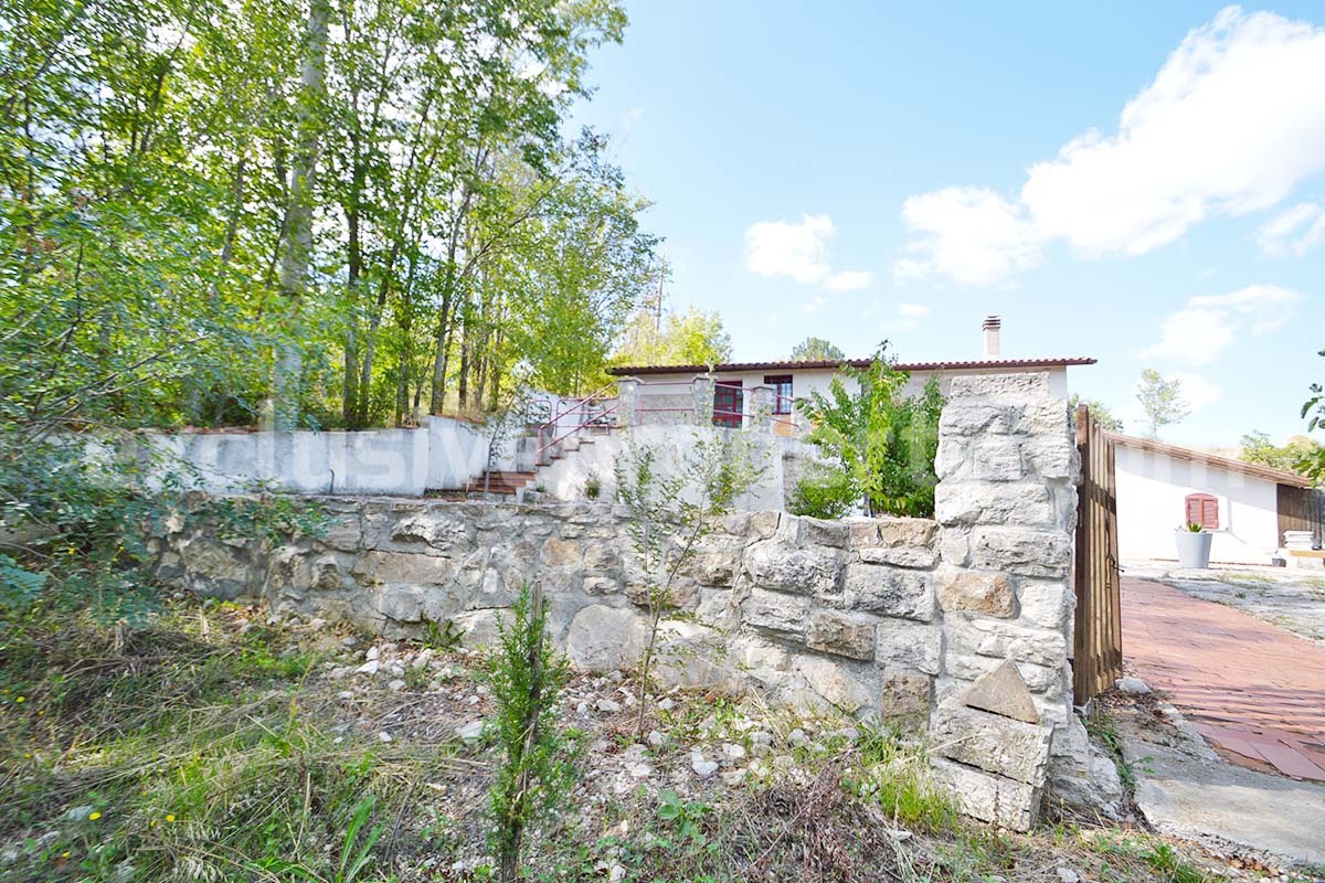 Stone Country House for Sale in Molise - Italy with Terrace and Land