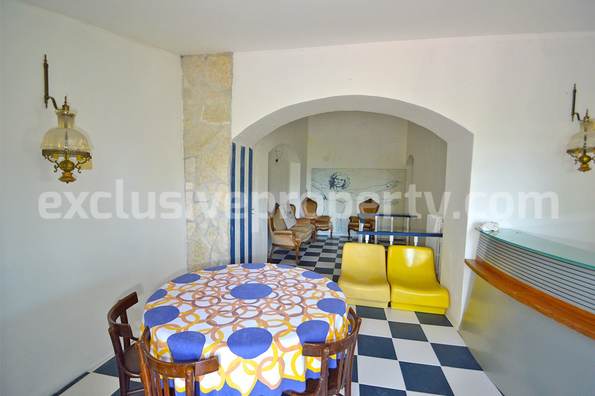 Stone Country House for Sale in Molise - Italy with Terrace and Land