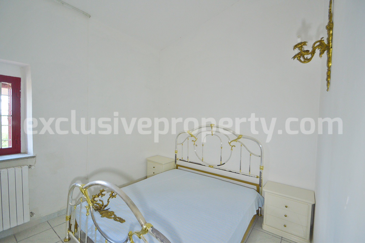 Stone Country House for Sale in Molise - Italy with Terrace and Land