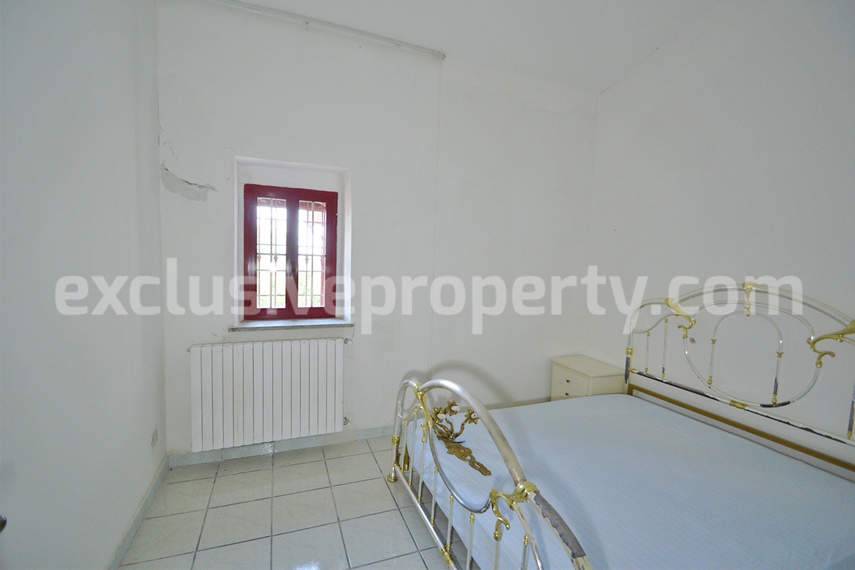 Stone Country House for Sale in Molise - Italy with Terrace and Land