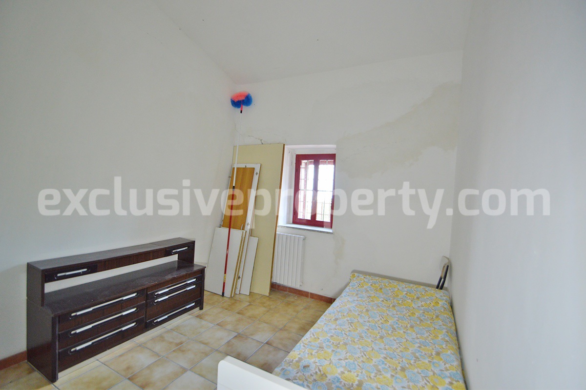Stone Country House for Sale in Molise - Italy with Terrace and Land