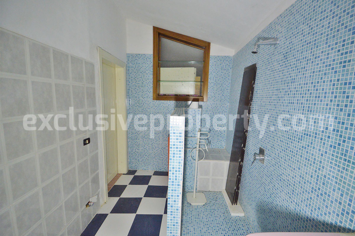 Stone Country House for Sale in Molise - Italy with Terrace and Land
