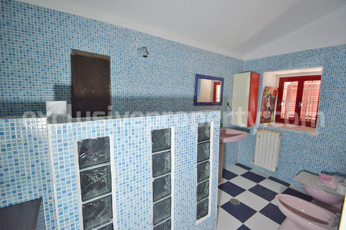 Stone Country House for Sale in Molise - Italy with Terrace and Land