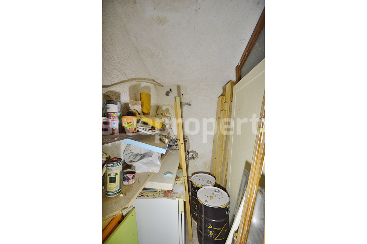 Stone Country House for Sale in Molise - Italy with Terrace and Land