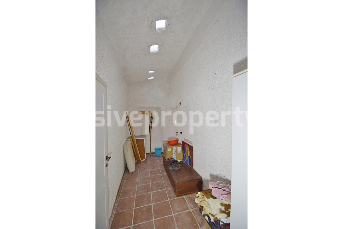 Stone Country House for Sale in Molise - Italy with Terrace and Land