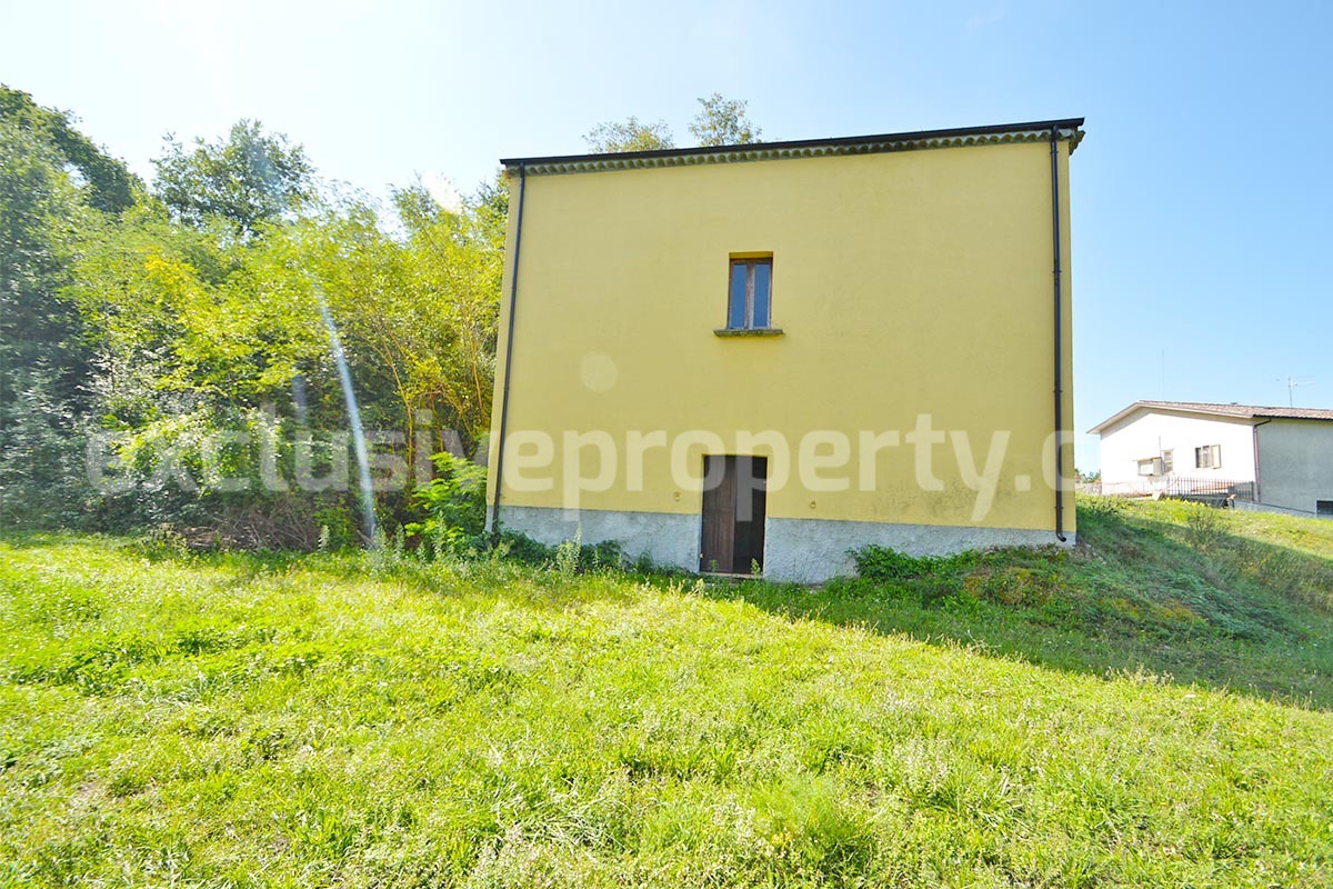 Stone Country House with Land for Sale in Molise near Campobasso