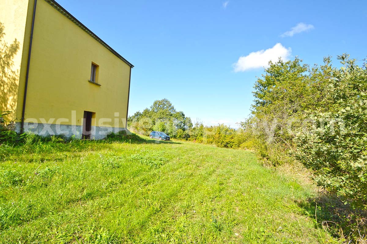 Stone Country House with Land for Sale in Molise near Campobasso