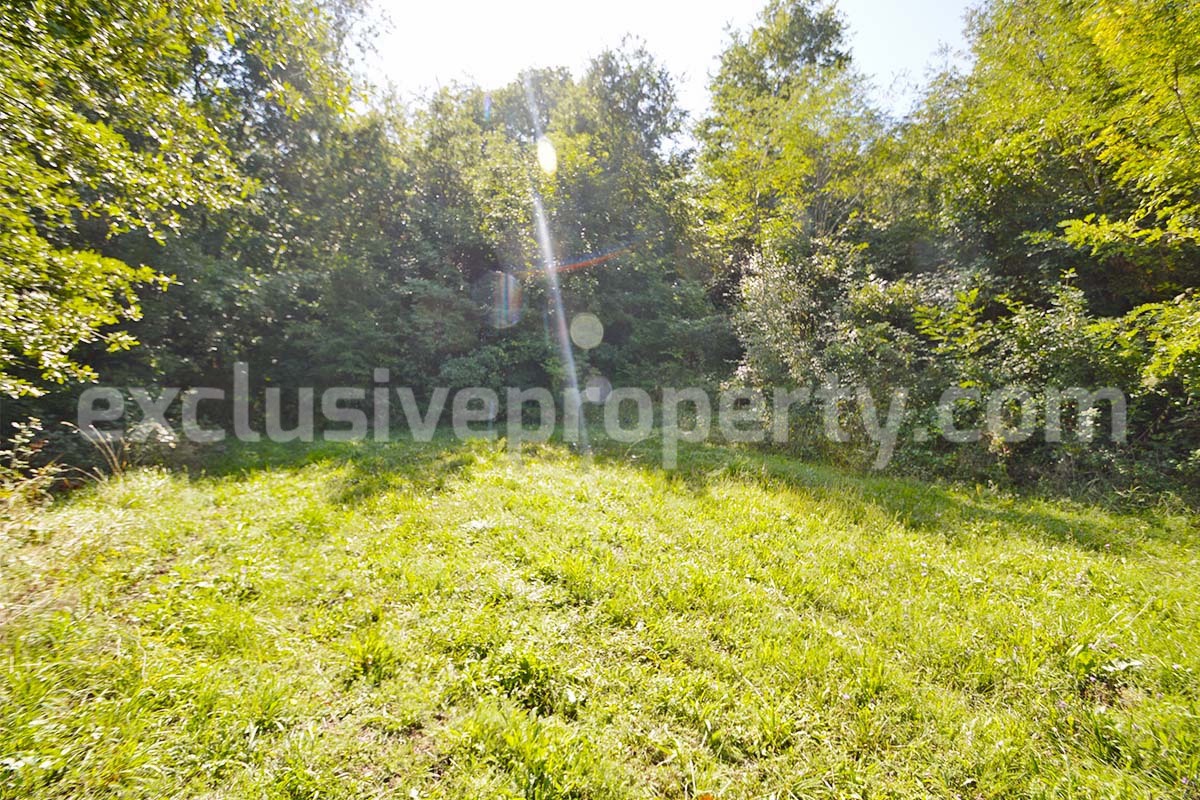 Stone Country House with Land for Sale in Molise near Campobasso