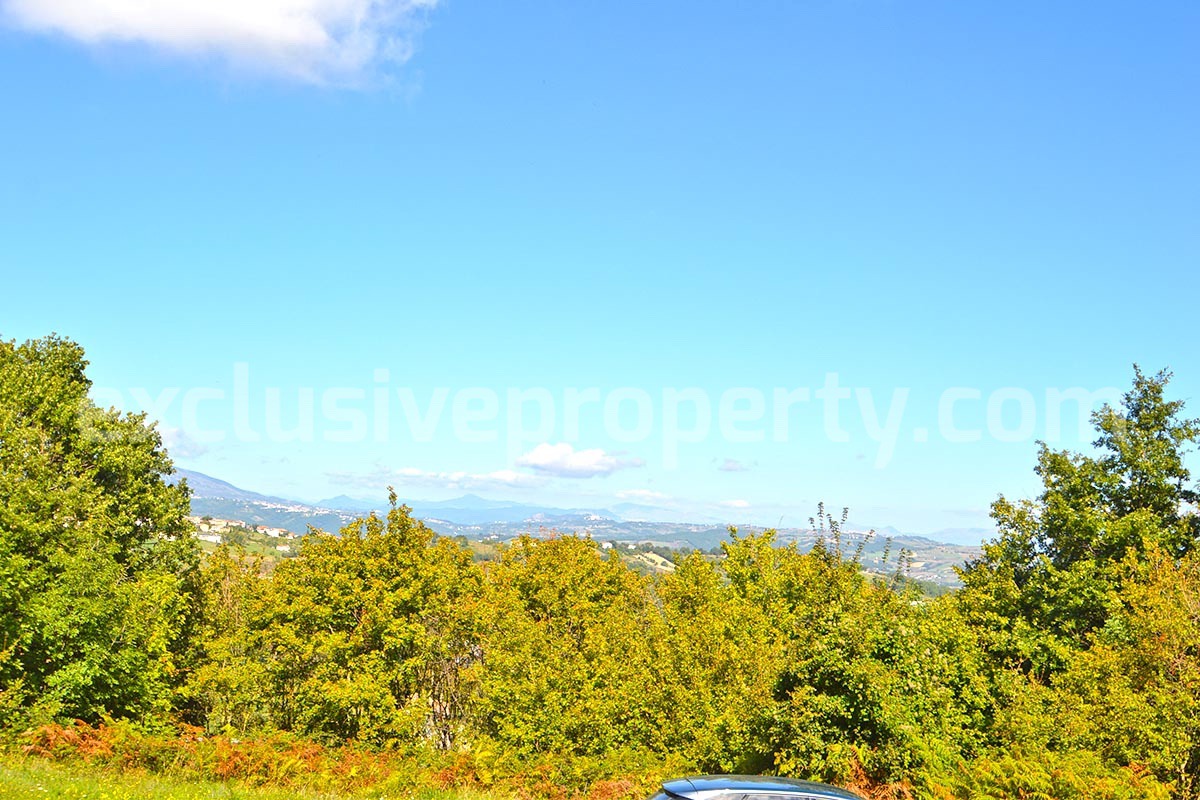 Stone Country House with Land for Sale in Molise near Campobasso