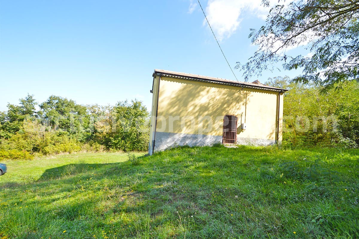 Stone Country House with Land for Sale in Molise near Campobasso