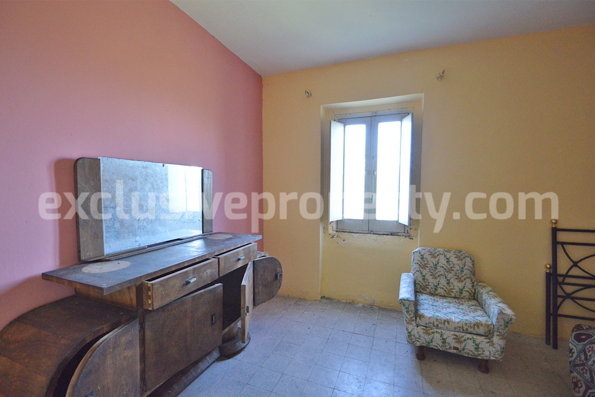 Stone Country House with Land for Sale in Molise near Campobasso