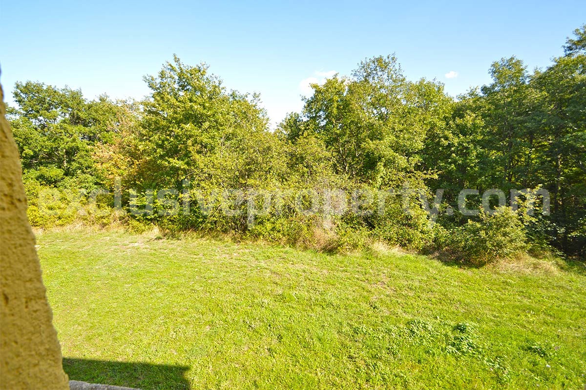 Stone Country House with Land for Sale in Molise near Campobasso