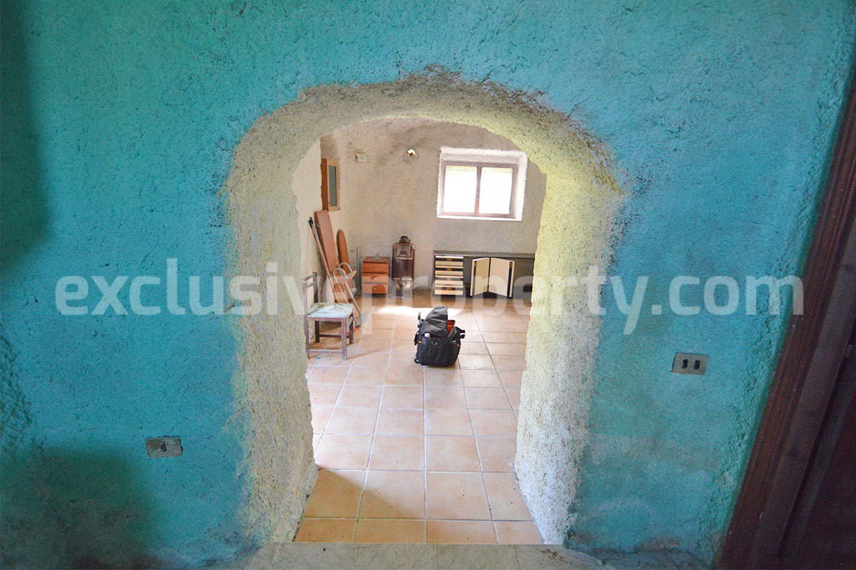 Stone Country House with Land for Sale in Molise near Campobasso