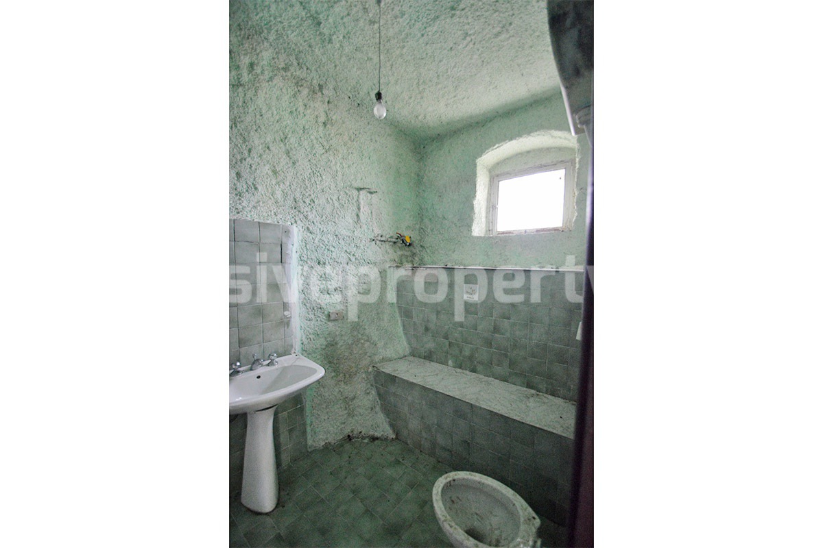 Stone Country House with Land for Sale in Molise near Campobasso