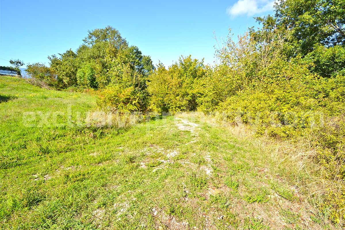 Stone Country House with Land for Sale in Molise near Campobasso